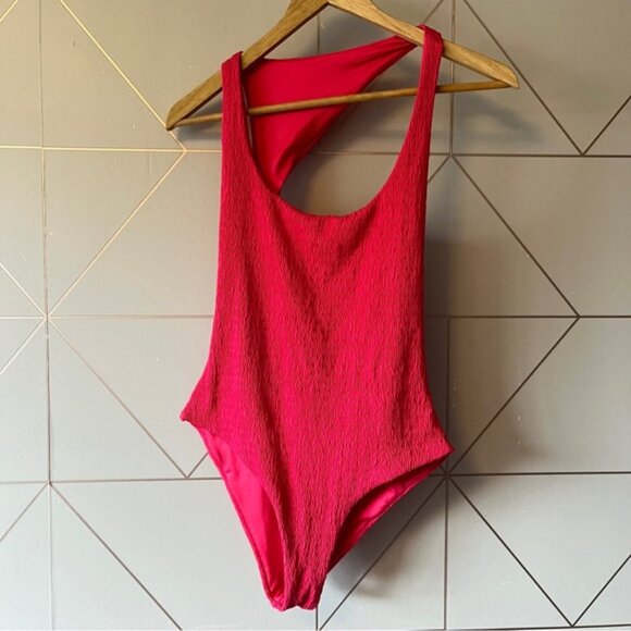 NWT Agua Bendita Leti Antiq Pink One Piece Swimsuit - Picture 2 of 12